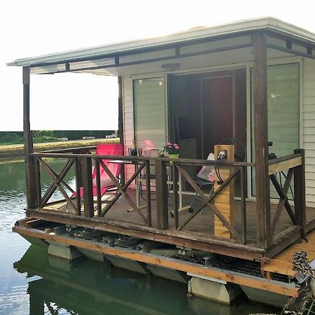 Cottage Flottant Saint Jean De Losne Option Jacuzzi المظهر الخارجي الصورة
